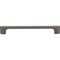 Jeffrey Alexander 192 mm Center-to-Center Brushed Pewter Asymmetrical Leyton Cabinet Pull 286-192BNBDL - alternate 2